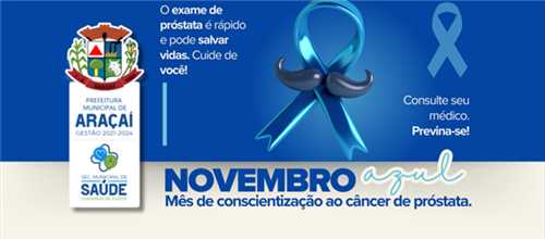 NOVEMBRO AZUL MS DE PREVENO AO CNCER DE MMA.